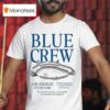 Los Angeles Dodgers Blue Crew T Shirt