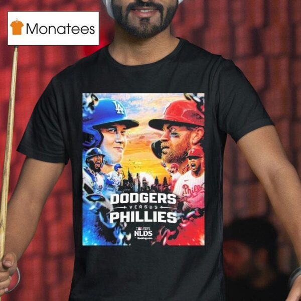 Los Angeles Dodgers Vs Philadelphia Phillies Mlb Nlds T Shirt