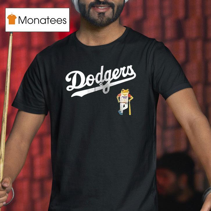 Los Angeles Dodgers X Bad Bunny Head Logo Signature T Shirt Los Angeles Dodgers X Bad Bunny Head Logo Signature T Shirt