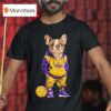 Los Angeles Lakers X Bulldog Hoop Dogs T Shirt