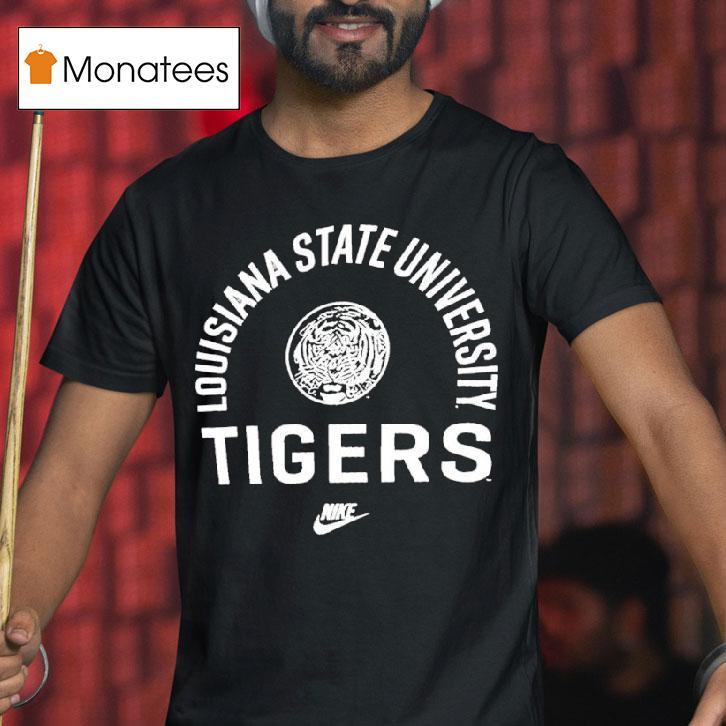 Lsu Tigers Legacy Arched Logo T Shirt Lsu Tigers Legacy Arched Logo T Shirt