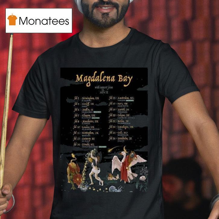 Magdalena Bay Europe Feb Even T Shirt Magdalena Bay Europe Feb Even T Shirt