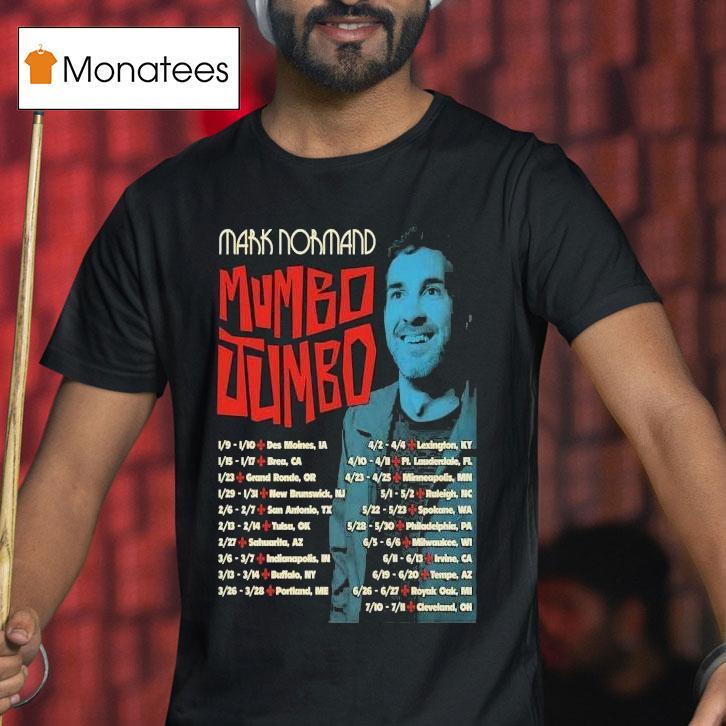 Mark Normand Mumbo Jumbo Tour T Shirt Mark Normand Mumbo Jumbo Tour T Shirt