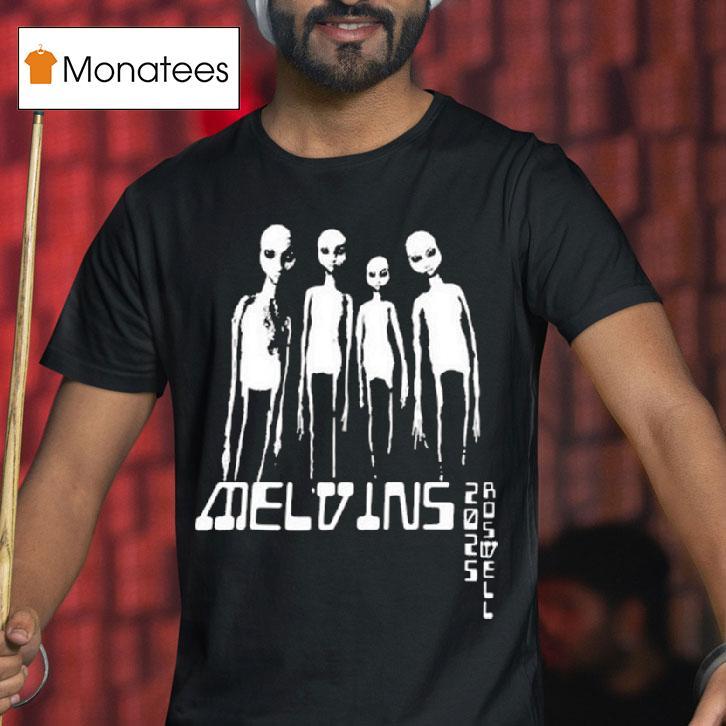 Melvins Roswell Show T Shirt Melvins Roswell Show T Shirt