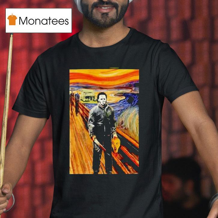 Michael Myers X The Scream Halloween T Shirt Michael Myers X The Scream Halloween T Shirt