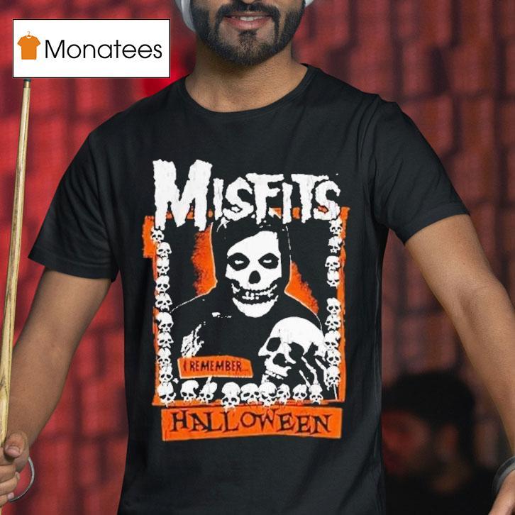 Misfits Remember Halloween T Shirt Misfits Remember Halloween T Shirt
