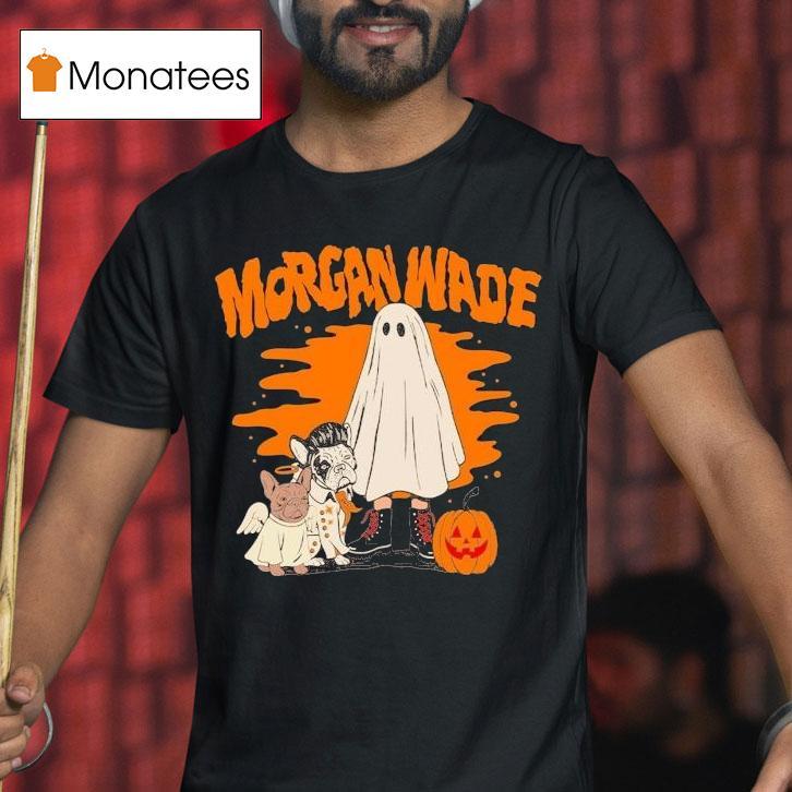 Morgan Wade Trick Or Treating Ghost Bulldog Halloween T Shirt Morgan Wade Trick Or Treating Ghost Bulldog Halloween T Shirt