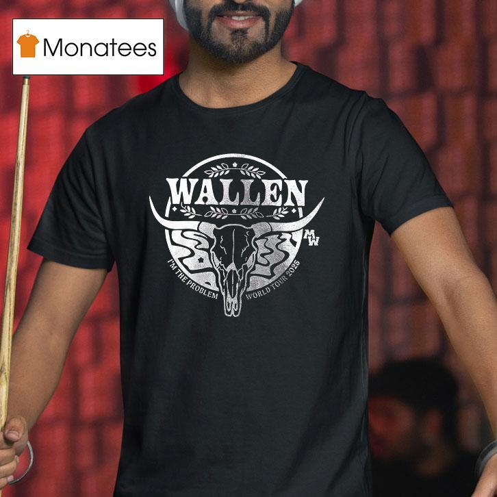 Morgan Wallen X New England Patriots I M The Problem Stadium T Shirt Morgan Wallen X New England Patriots I M The Problem Stadium T Shirt