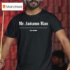 Mr Autumn Man The Onion T Shirt