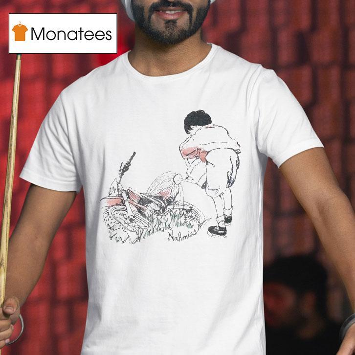 Nahmias Motorcycle Garden T Shirt Nahmias Motorcycle Garden T Shirt