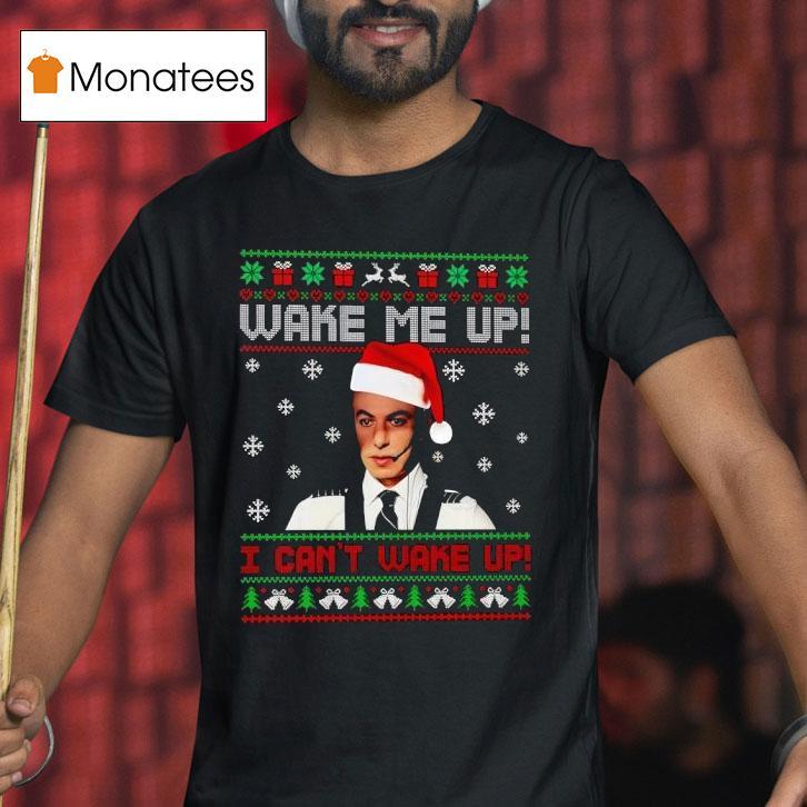 Nathan Fielder Wake Me Up I Can T Wake Up Ugly Christmas T Shirt Nathan Fielder Wake Me Up I Can T Wake Up Ugly Christmas T Shirt
