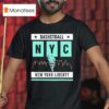 New York Liberty Basketball Nyc City Skyline T Shirt