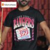 New York Rangers Fanatics Blue Centennial Anniversary T Shirt
