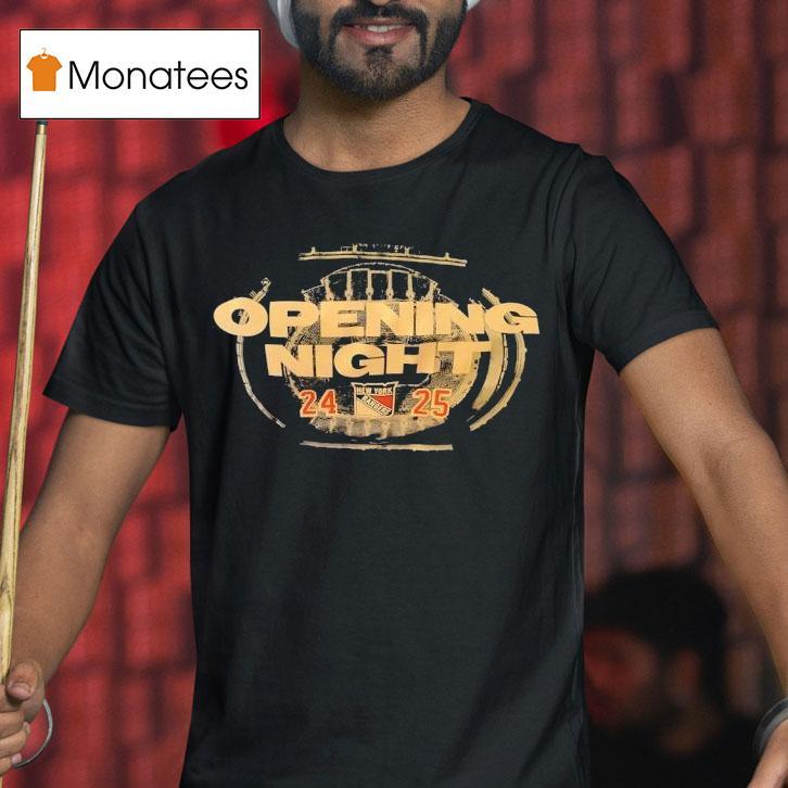 New York Rangers Opening Night T Shirt New York Rangers Opening Night T Shirt