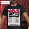 Niis October Tour T Shirt