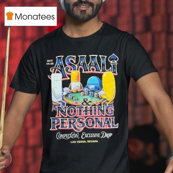 Nothing Personal X Asaali Complexcon T Shirt Nothing Personal X Asaali Complexcon T Shirt