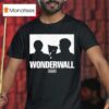Oasis Wonderwall Silhouette Celebrate Years Of Wonderwall By Iconic T Shirt