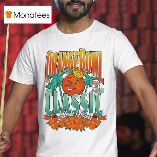 Orange Bowl Classic College Football Playoff Miami Beach T Shirt