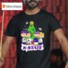 Peanuts Characters X Kansas State Wildcats Chrismas T Shirt