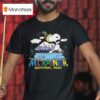 Peanuts Snoopy X Mount Rainier National Park T Shirt