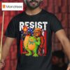 Penguin Frog Bear Resist Protest Against Tariffs T Shirt