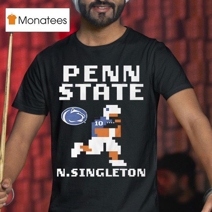 Penn State Nittany Lions Nicholas Singleton Football T Shirt Penn State Nittany Lions Nicholas Singleton Football T Shirt