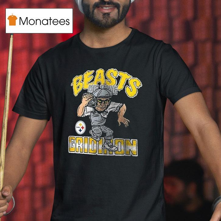 Pittsburgh Slers Beasts Of The Gridiron Halloween Ar T Shirt Pittsburgh Slers Beasts Of The Gridiron Halloween Ar T Shirt