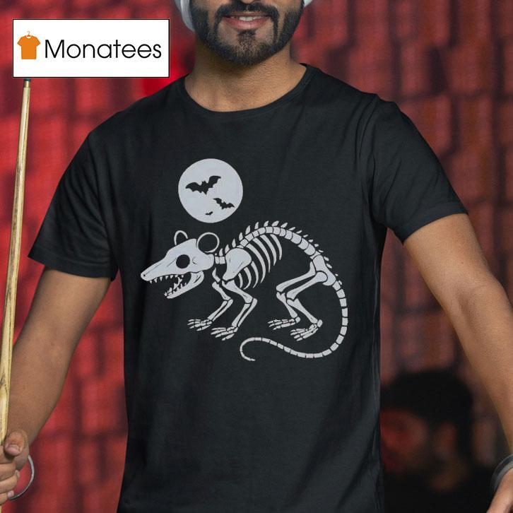 Playing Opossum Bone Halloween T Shirt Playing Opossum Bone Halloween T Shirt