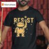 Portland Frog Resist Cosmic Retro T Shirt
