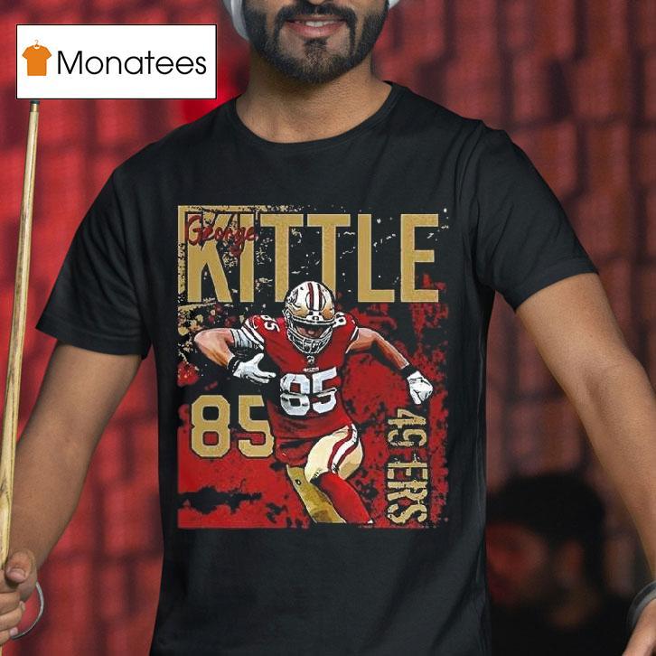 Premium George Kittle San Francisco Ers Football Number Illustration T Shirt Premium George Kittle San Francisco Ers Football Number Illustration T Shirt