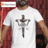Red Clay Strays God Does Cross T Shirt