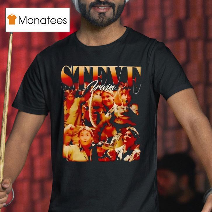 Rhea Ripley Steve Irwin Vintage T Shirt Rhea Ripley Steve Irwin Vintage T Shirt