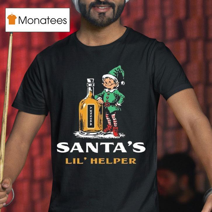 Santa S Lil Helper Christmas T Shirt Santa S Lil Helper Christmas T Shirt