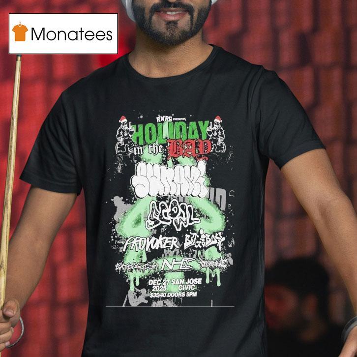 Scowl Sunami Dec San Jose Civic San Jose Ca Holiday Christmas T Shirt Scowl Sunami Dec San Jose Civic San Jose Ca Holiday Christmas T Shirt