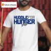 Sean Mcdermott Wearing Huddle For Hunger Buffalo Bills T Shirt