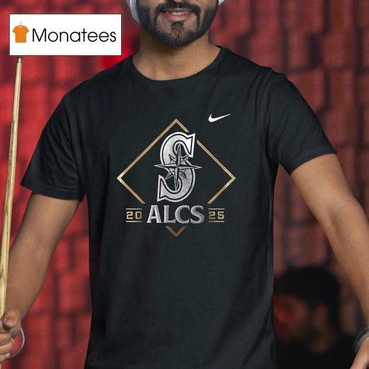 Seattle Mariners Division Champs Trident Logo T Shirt Seattle Mariners Division Champs Trident Logo T Shirt