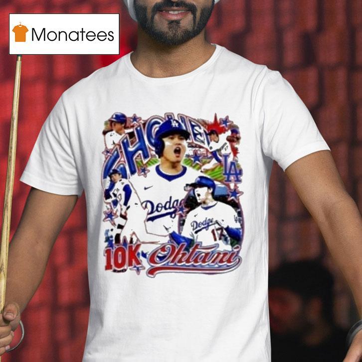 Shohei Ohtani K Los Angeles Dodgers T Shirt Shohei Ohtani K Los Angeles Dodgers T Shirt