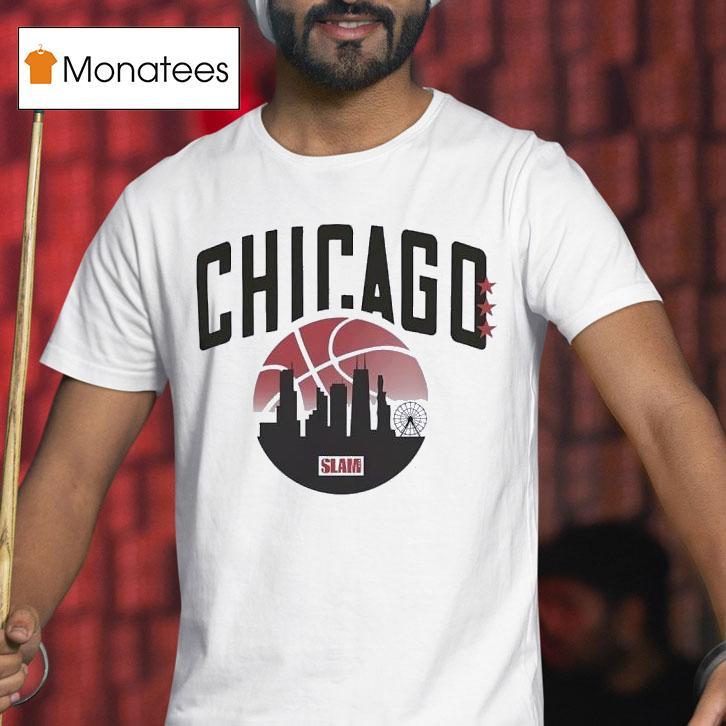 Slam Chicago City Basketball T Shirt Slam Chicago City Basketball T Shirt