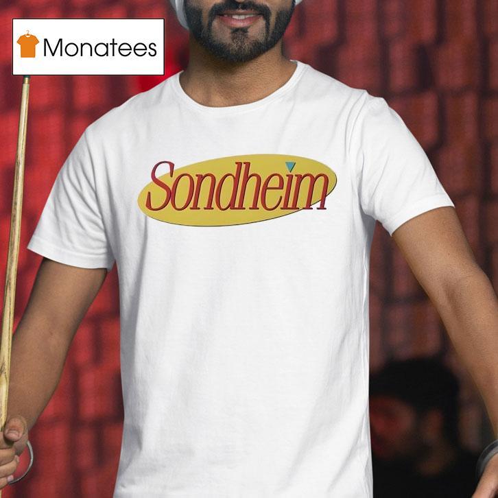 Sondheim Style Seinfeld Logo T Shirt Sondheim Style Seinfeld Logo T Shirt