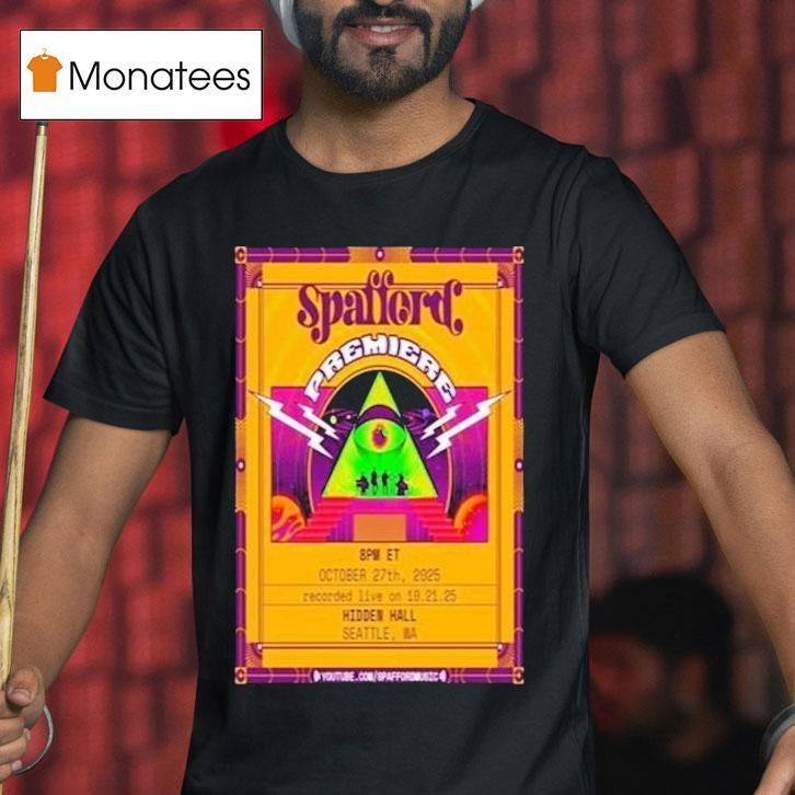 Spafford Hidden Hall Oct Seattle Wa T Shirt Spafford Hidden Hall Oct Seattle Wa T Shirt