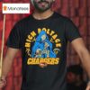 Star Wars X Los Angeles Chargers Emperor Palpatine High Voltage Chargers T Shirt