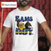 Star Wars X Los Angeles Rams Ewoks Stormtroopers Rams Hu T Shirt