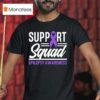 Support Squad Epilepsy Awareness T Shirt