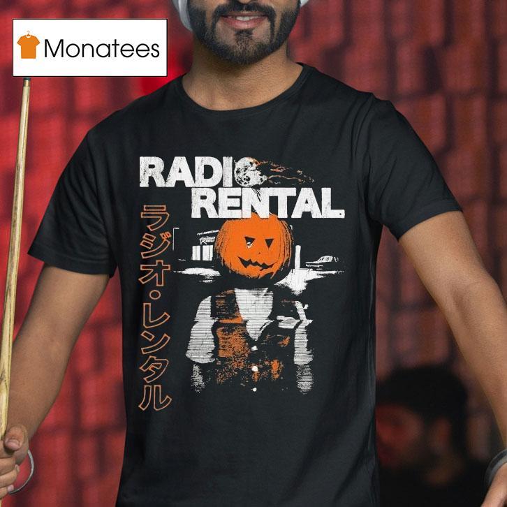 Tenderfoot Tv Radio Rental Foreign Film Pumpkin Head Halloween T Shirt Tenderfoot Tv Radio Rental Foreign Film Pumpkin Head Halloween T Shirt