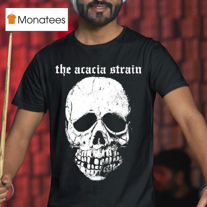 The Acacia Strain Skull Mask T Shirt The Acacia Strain Skull Mask T Shirt