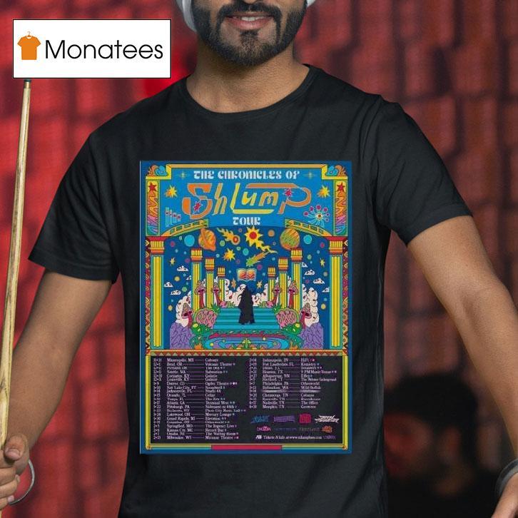 The Chronicles Of Shlump Tour T Shirt The Chronicles Of Shlump Tour T Shirt