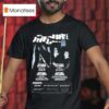 The Cure Uk And Ireland Summer Shows Tour Dates T Shirt