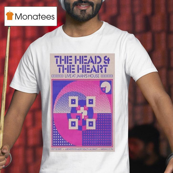 The Head And The Heart Nashville Tn T Shirt The Head And The Heart Nashville Tn T Shirt