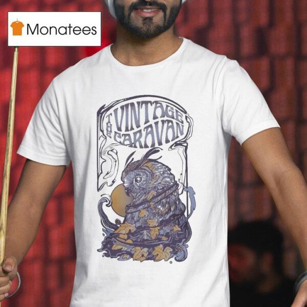 The Vintage Caravan Owl T Shirt