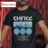 Thrice Australia And New Zealand Even T Shirt